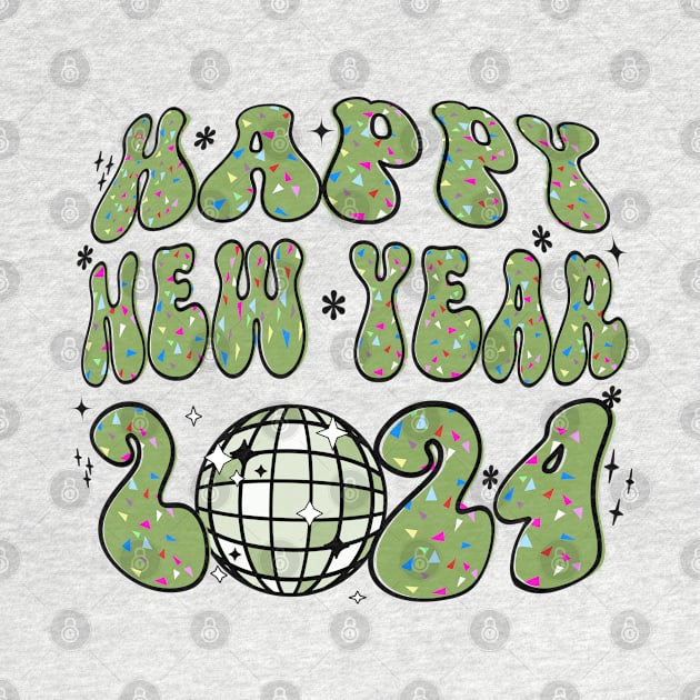 Happy New Year - 2024 (Ball-Shaped) by Blended Designs